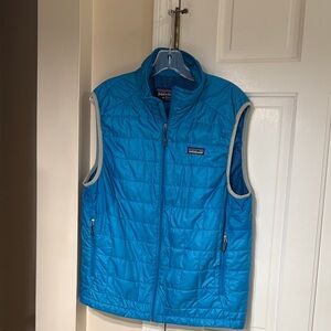 Patagonia Bright Blue Puffer Vest